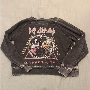 Def Leppard Graphic Sweatshirt